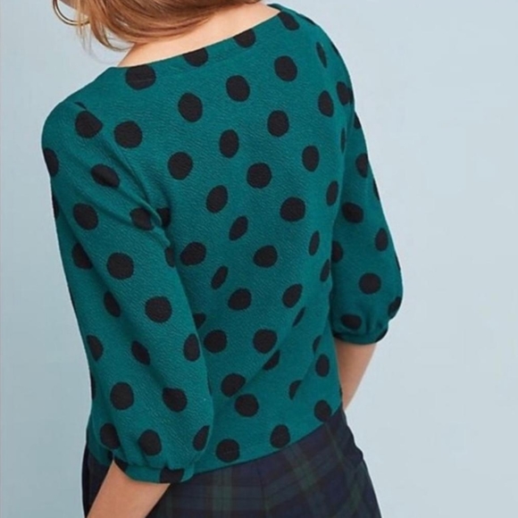 maeve by anthropologie • polka dot blouse - Picture 6 of 6